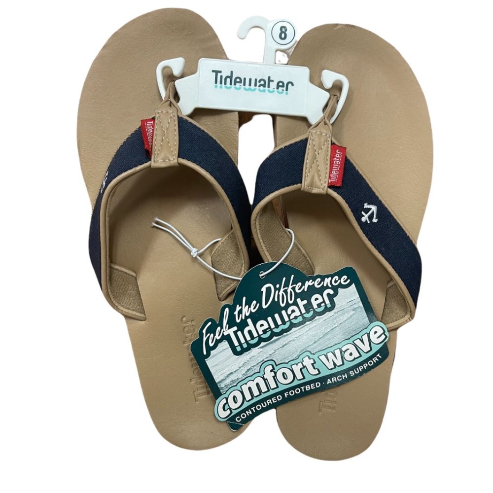Tidewater Comfort wave Flip Flops
